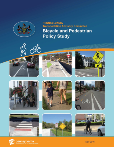 Bicycle and Pedestrian Policy Study cover