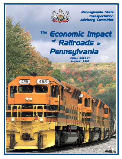 Economic Impact of Railroads in Pennsylvania cover