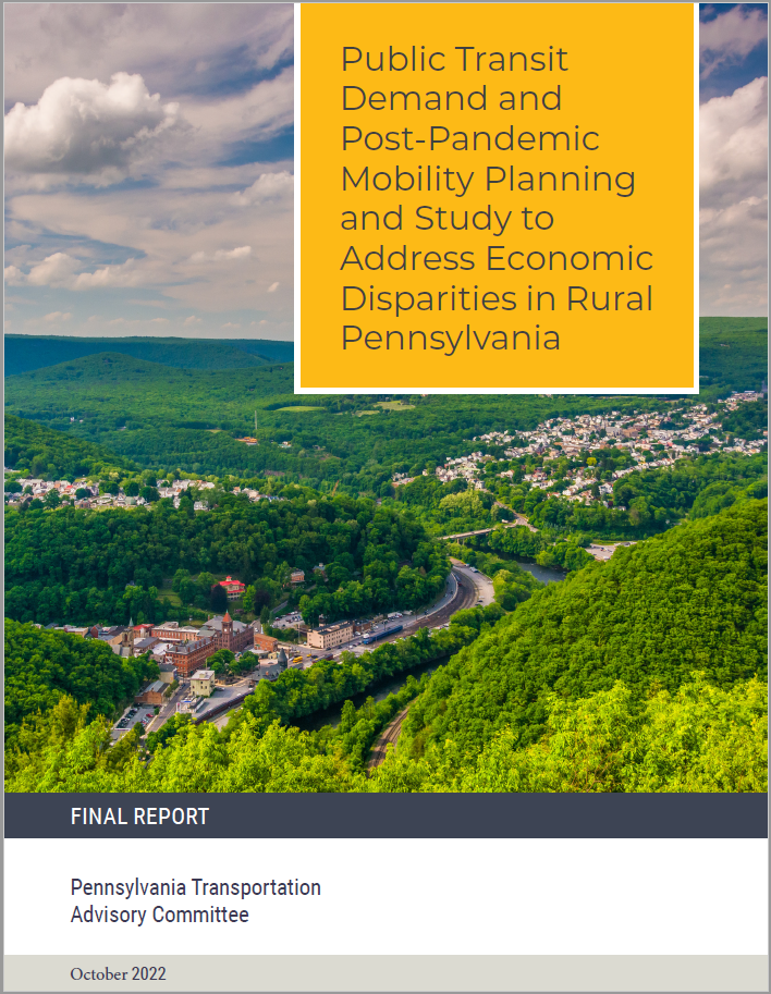 Public Transit Demand and Post-Pandemic Mobility and Rural Disparities cover